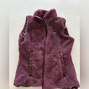 Patagonia women’s purple Fleece Vest
